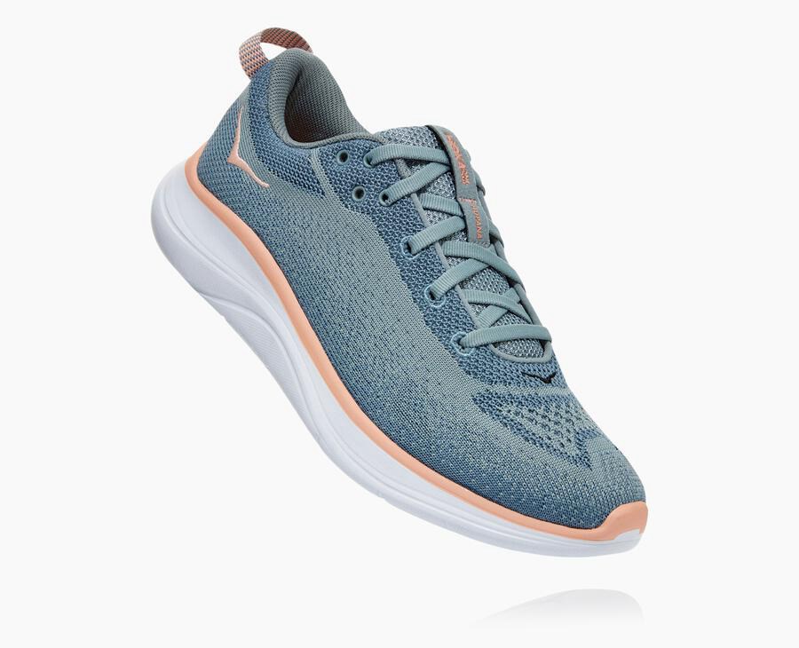 Zapatillas Running Hoka One One Mujer - Hupana Flow - Azules - HIN187604